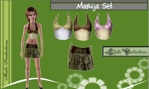 Sims 3 — Marija-SET by ShakeProductions — Marija