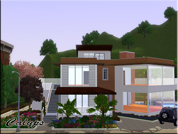 Sims 3 — Villa Periwinkle by calyps — Calyps@TSR [Required Game Only The Sims 3]