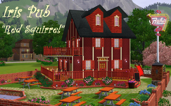 Sims 3 — IRISH PUB FINAL by artemis80 — Nice Traditional Irish Pub for your Sims. Enjoy plenty of Beer and english