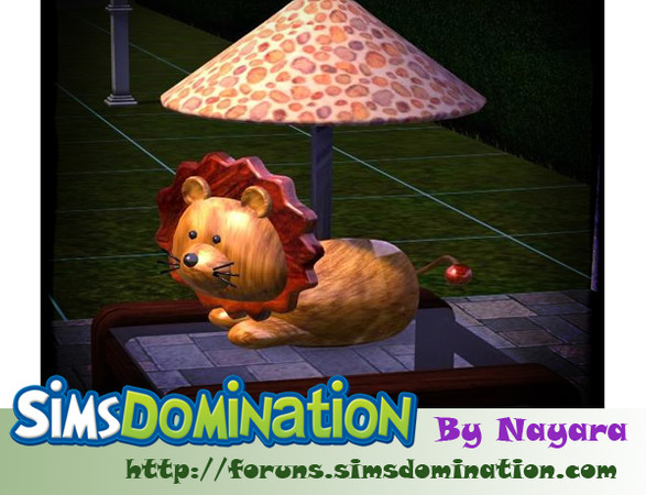 Sims 3 —  by Nayara — SD NFJ LAMP LION SimsDomination www.simsdomination.com Esse download &amp;amp;amp;eacute; uma
