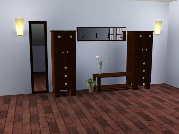 Sims 3 — Wardrobe Maya by CaliDea — Furniture for Halls