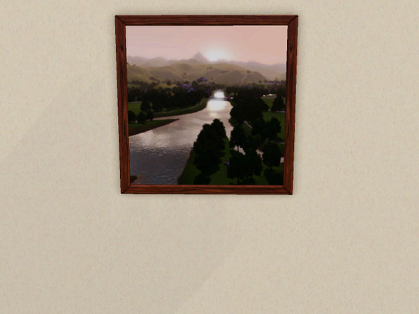 Sims 3 — Painting Landscape Riverview4 River by Peachybitz1 — Painting Landscape Riverview4 River