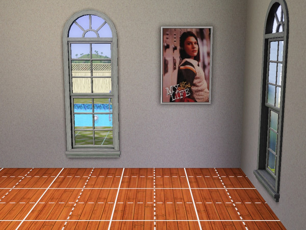 Sims 3 — My So-Called Life by rebma1300 — Painting poster teen room