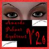 Sims 3 — Amanda Palmer Eyebrows by 88BlackBat88 — Yes, the eyebrows of the famous singer/pianist of The Dresden Dolls and