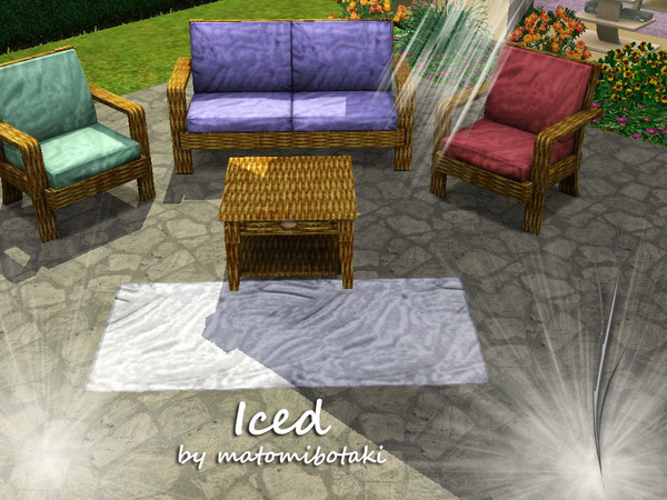 Sims 3 — Iced by matomibotaki — Strong stucco pattern, in classic grey/white, 2 channel, to find under Masonry.