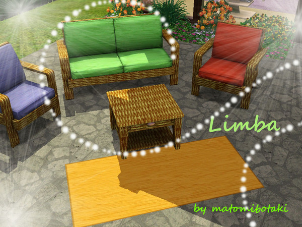 Sims 3 — Limba by matomibotaki — Light colored wooden pattern in different brown/beige colors, 3 channel, to find under