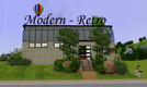 Sims 3 — Modern - Retro by Fastfairy — This modern home with a retro twist is a one of a kind.This house has a nice open