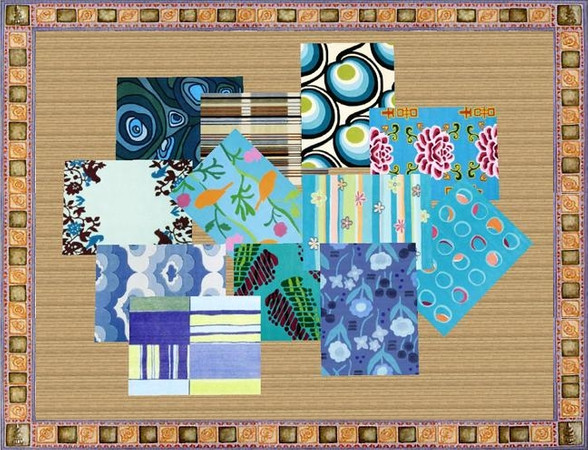 Sims 3 — Blue rugs collection  by katelup —  size 3x4 (http://simsmusthave.blogspot.com)