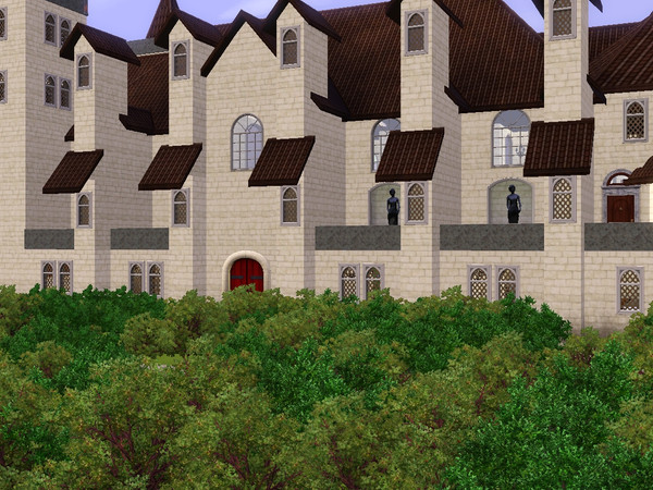 Sims 3 — Sainte Serra Cathedral by zooks — Sainte Serra Cathedral in the village of Sainte-Serra. This is an old
