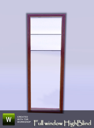 Sims 3 — Lucca Living 1tile Blind High by Angela — Lucca Living 1 tile blind, High version. Made by Angela@TSR (2010)