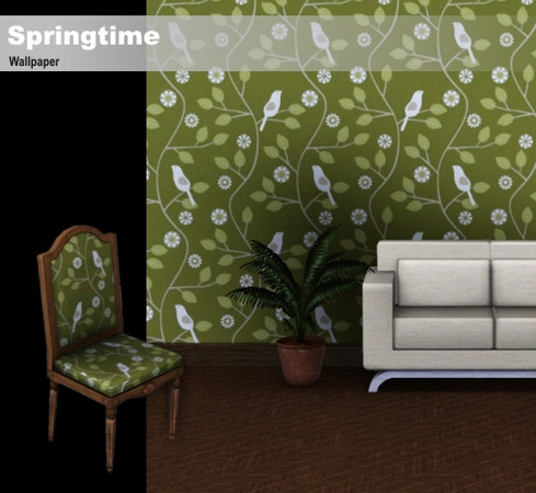Sims 3 — Springtime by Choco_Chip — A fancy wallpaper for all those who love springtime.