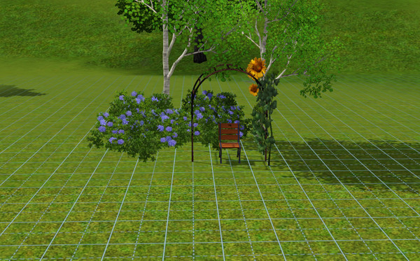 Sims 3 — gardenarch by hotstuff196604 — my garden arch by les for use at the tsr this is my first object i have made its
