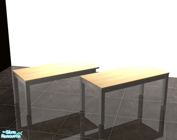 Sims 2 — Apartement LaVie Dining - Table02 by Sasilia — 4 legs