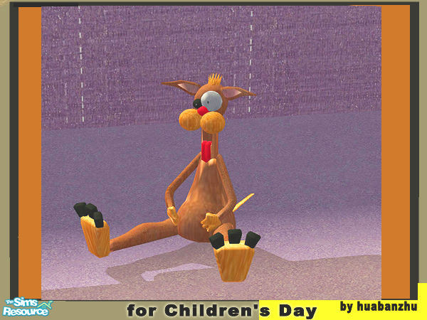 Sims 2 — for Children's Day part II - doll cat by huabanzhu — 