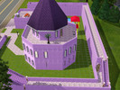 Sims 3 — Purple Castle 2 by clmeow — This used to be an ancient castle, but it was taken over by purple loving rich folks