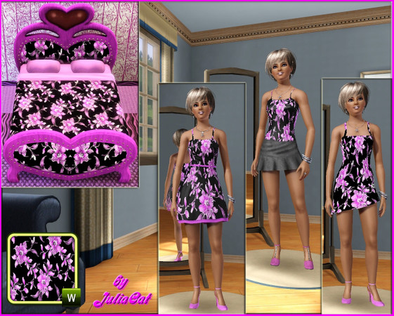 Sims 3 — Pattern Floral by JuliaCat — Pattern