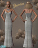 Sims 2 — burritos formal Shining dress 05 by teranmiriam — formal dresses from \'bright nights coletion burritos\'