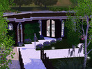 Sims 3 — The Boomerang House by wendy74pearl —  Consists of: 1 Bedroom, 1 Bathroom, Eat in Kitchen, Seperate lounge/TV