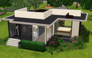 Sims 3 — Modern Minimalist - Beige [UF] by rainier3 — Supersonic Magnefique, Tre Tre Cool, Tre Tre Chic... A Starter home