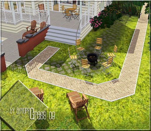 Sims 3 — Grass 09 by ayyuff — 