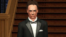 Sims 3 — Bruce Wayne aka Michael Keaton from Batman Returns by ninacessna — Bruce Wayne is a Loner who has a dark