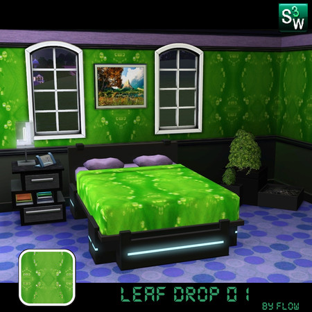 Sims 3 — Leaf drop 01 by Flovv — Leaf drop 01