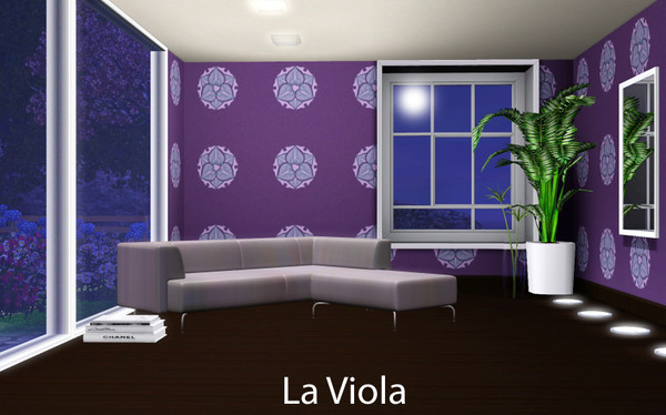 Sims 3 — La Viola by TSR Archive — Pattern by Pralinesims for TSR