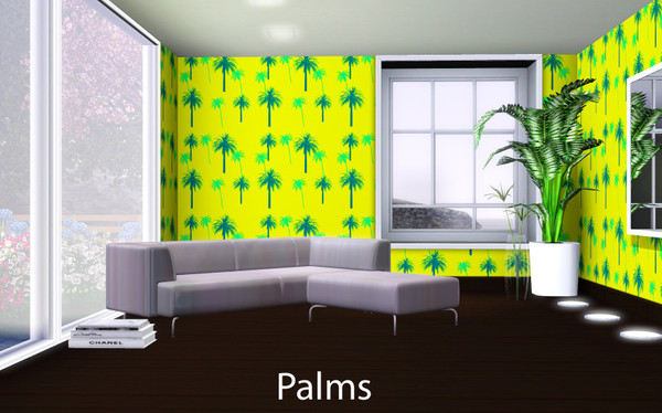Sims 3 — Palms by TSR Archive — Pattern by Pralinesims for TSR
