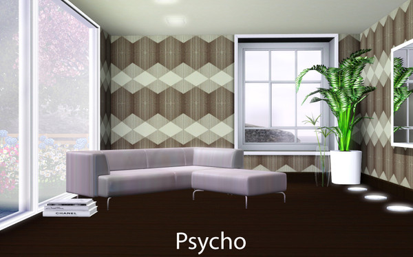 Sims 3 — Psycho by TSR Archive — Pattern by Pralinesims for TSR