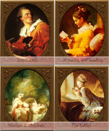 Sims 3 — Jean-Honore Fragonard Paintings by Alteysha — These are painted by Jean-Honore Fragnard who was a French painter