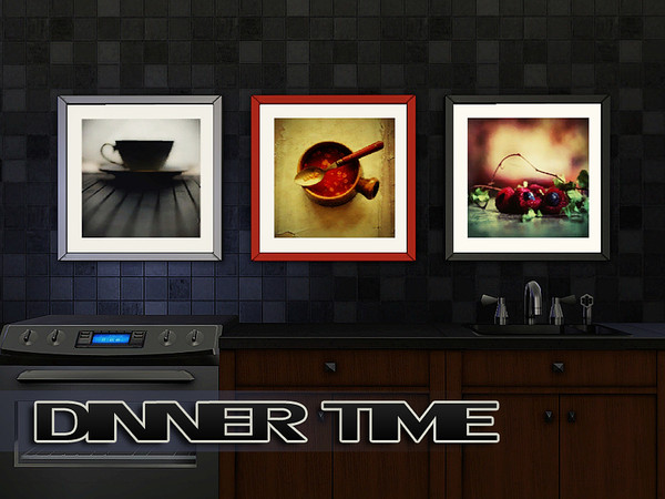 Sims 3 — DINNER TIME by bunnshee — 8)