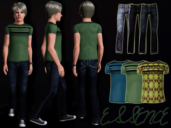 Sims 3 — Milan by simseviyo — With new jean mesh 