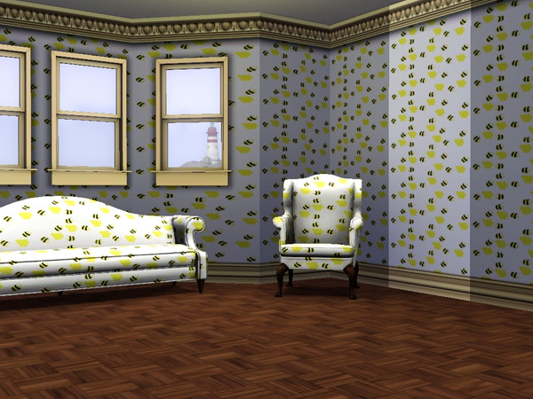Sims 3 — bees pattern by anahirocio — bees pattern