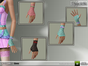 Sims 3 — Ekinege - Sweet Lace Gloves-S22 by ekinege — Three recolorable parts. Teen - Y.Adult - Adult - Elder.