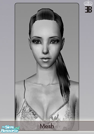 Sims 2 — Hair Set No2  - Mesh by elmazzz — 2'nd Hair Set from 'elmazzz HairSalon' Fully animated. All ages. Color bind.