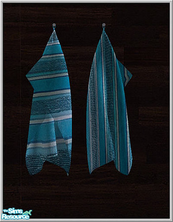 Sims 2 — Bathroom 1 - wallhanging towel2 by Birgit43 — 