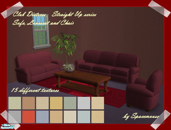 Sims 2 — Club Distress Straight Up Series by spacemouse — Club Distress Straight Up Series
