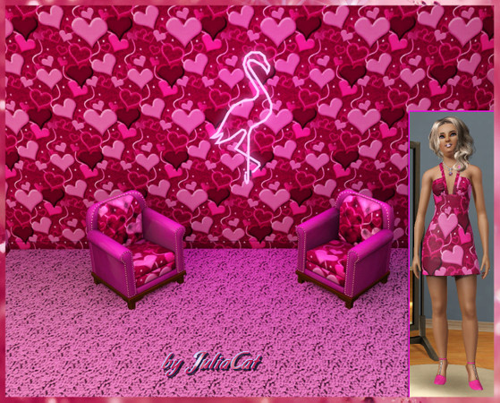 Sims 3 — Pattern Heart by JuliaCat — Pattern