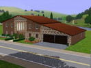 Sims 3 — 5br 3ba with no CC by vpcarson — 5 bed rooms and 3 bathrooms. Master bedroom with attached bathroom and 3