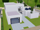 Sims 3 — Ultra Modern by gberzenye — Are your sims looking for something very modern? If so, this is the house for them.