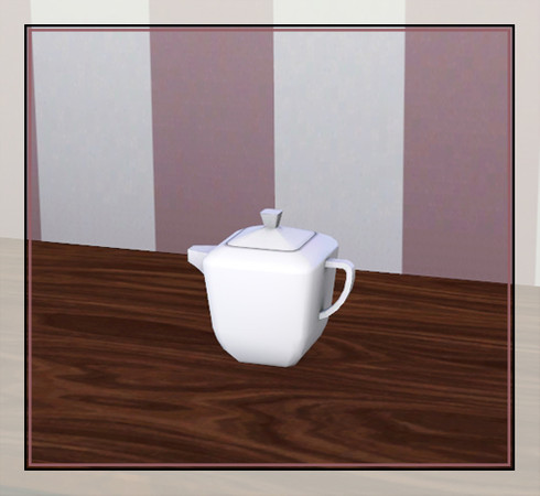Sims 3 — Orinoko Tea Pot by Gosik — Orinoko Tea Pot by Gosik at The Sims Resource