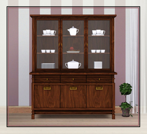Sims 3 — Orinoko Cabinet 2x1 by Gosik — Orinoko Cabinet 2x1 by Gosik at The Sims Resource