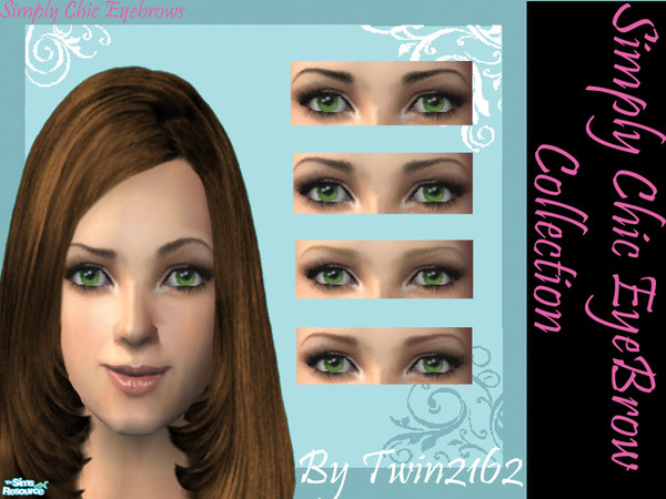 Sims 2 — Simply Chic EyeBrows by twin2162 — Yeah, the name says it all, simply chic eyebrows! simple and cute, perfect