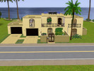 Sims 3 — The Tempe by runesong54 — A Pueblo sytled home...formal living room with piano, formal dining, gourmet kitchen,