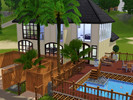 Sims 3 — Small Tropical Villa by alverna — A modern tropical villa. It is kind of small, but it is enough for about 4