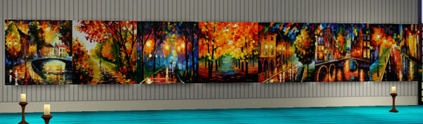 Sims 3 — AMAZING LIGHT PAINTINGS DOWN by abuk0 — AMAZING LIGHT PAINTINGS DOWN