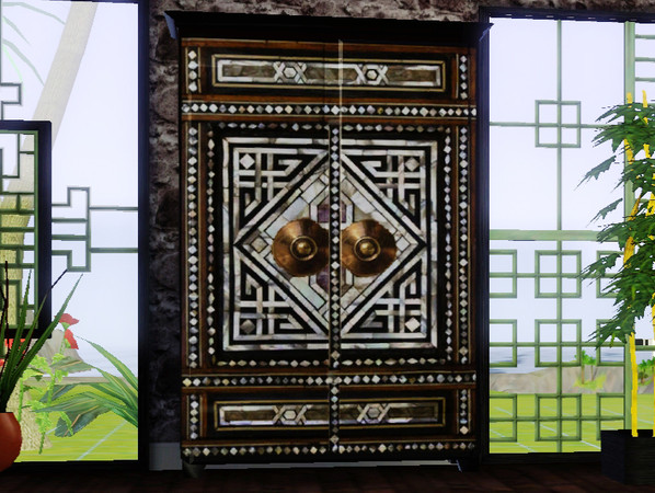 Sims 3 — MOTHER OF PEARL  DRESSER 5 by abuk0 — MOTHER OF PEARL DRESSER 5