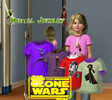 Sims 3 — Clone Wars Girls by mentaljewelry — Clone Wars shirts for girls.