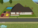 Sims 2 — The House by SweetUrshiie — An one story house, with a pool, two bedrooms, one kitchen with a dinning room, one