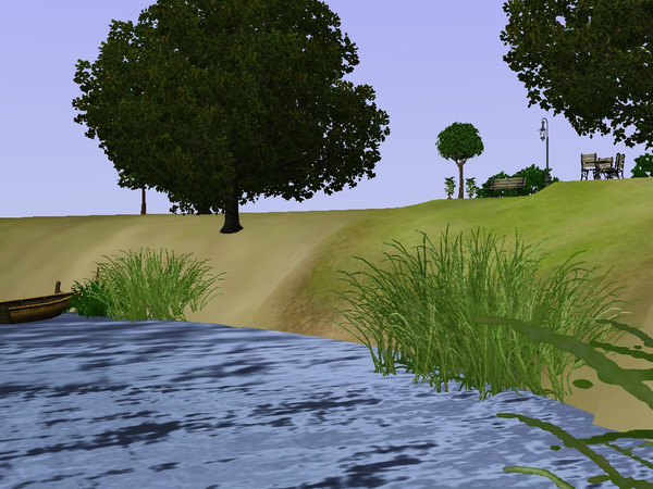 Sims 3 — By the Lake by jetty — 